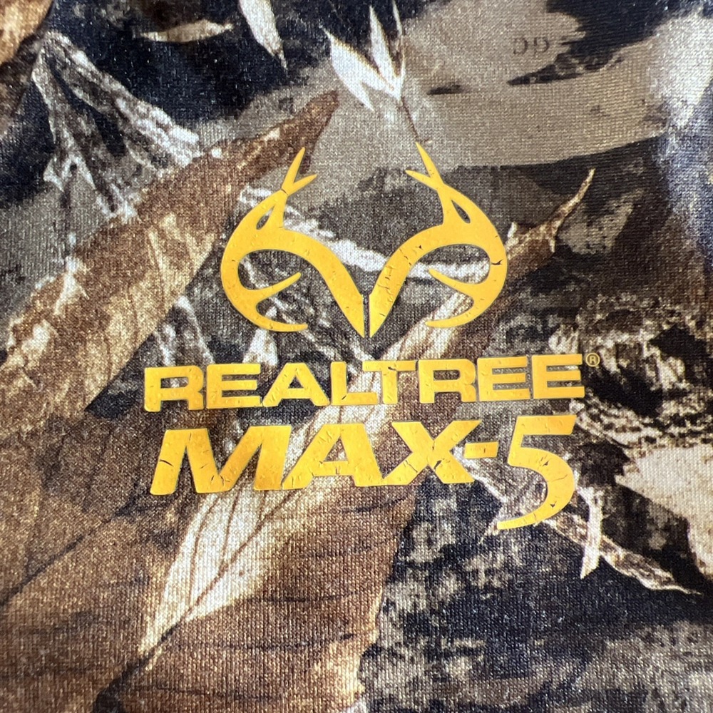 RealTree Camo 1/4 Zip Sweater Sweatshirt Pullover Mens L 42-44 478 - Picture 4 of 6